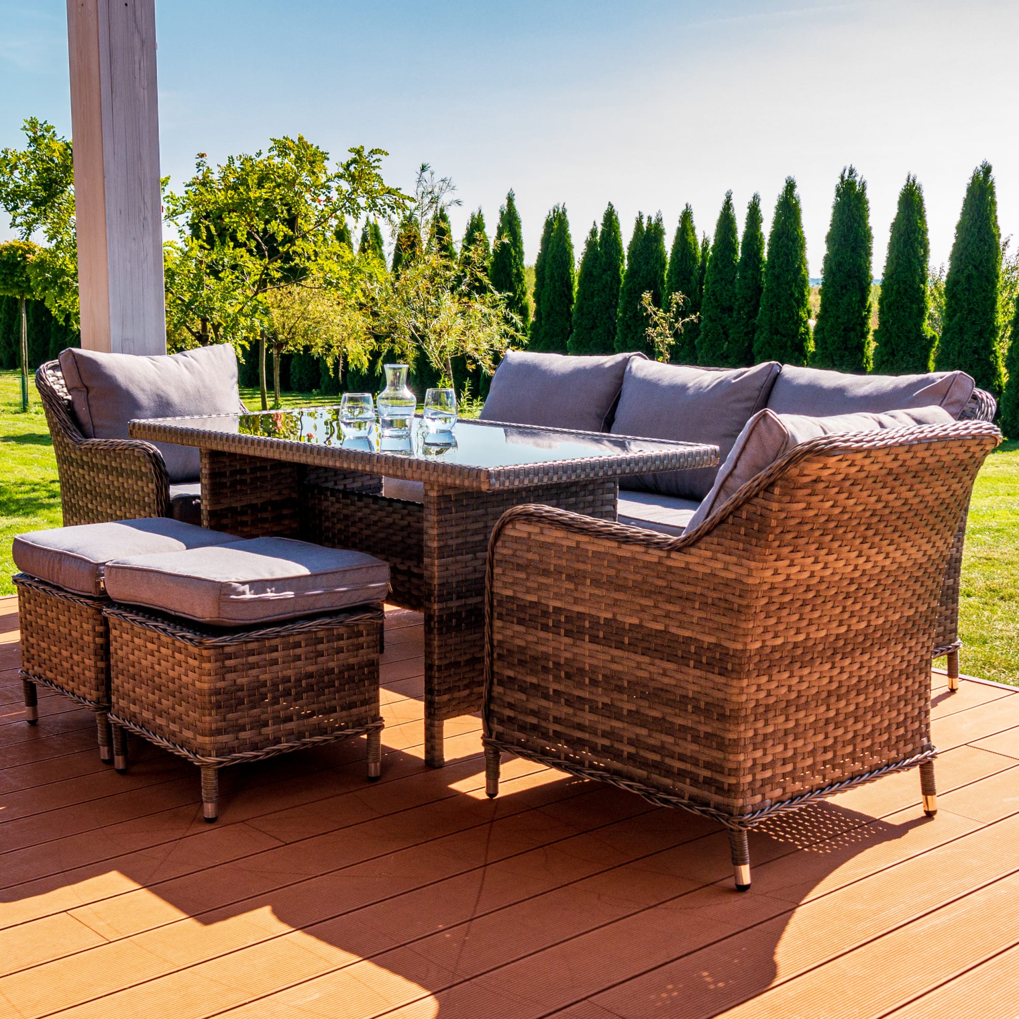 89129611 Набор садовой мебели для отдыха Emiliano Collection Cezar бежевый Santreyd  - Вид №3