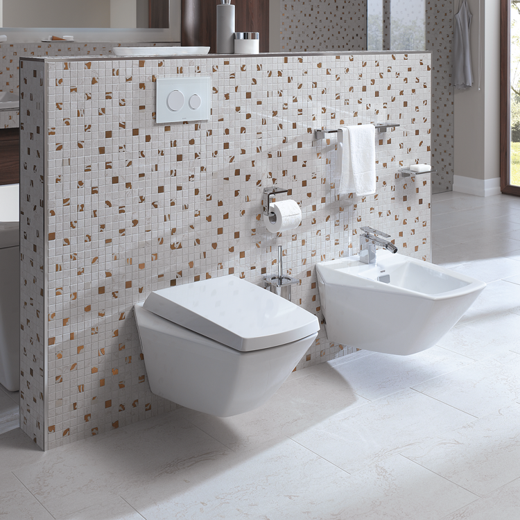 TOTO УНИТАЗ ПОДВЕСНОЙ JEWELHEX CW682E#XW  - Вид №1