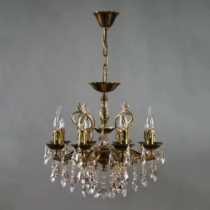 Подвесная люстра Ambiente Leon 2128/8 PB Tear Drop бронза AMBIENTE ДИЗАЙНЕРСКИЕ, LEON 188224 Бронза