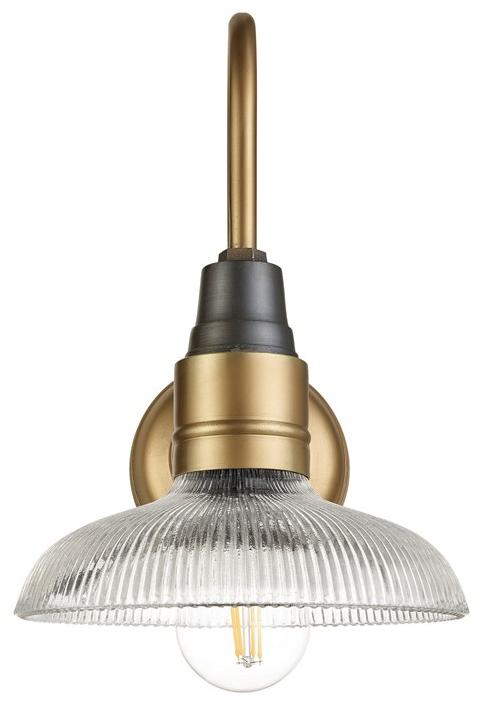 Industville Настенный светильник из латуни и стекла  Sn-gldwl8-b  - Вид №1