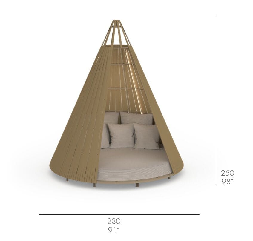 Круглый садовый диван GANDIABLASCO CONO ARCH-00058727 - Вид №3