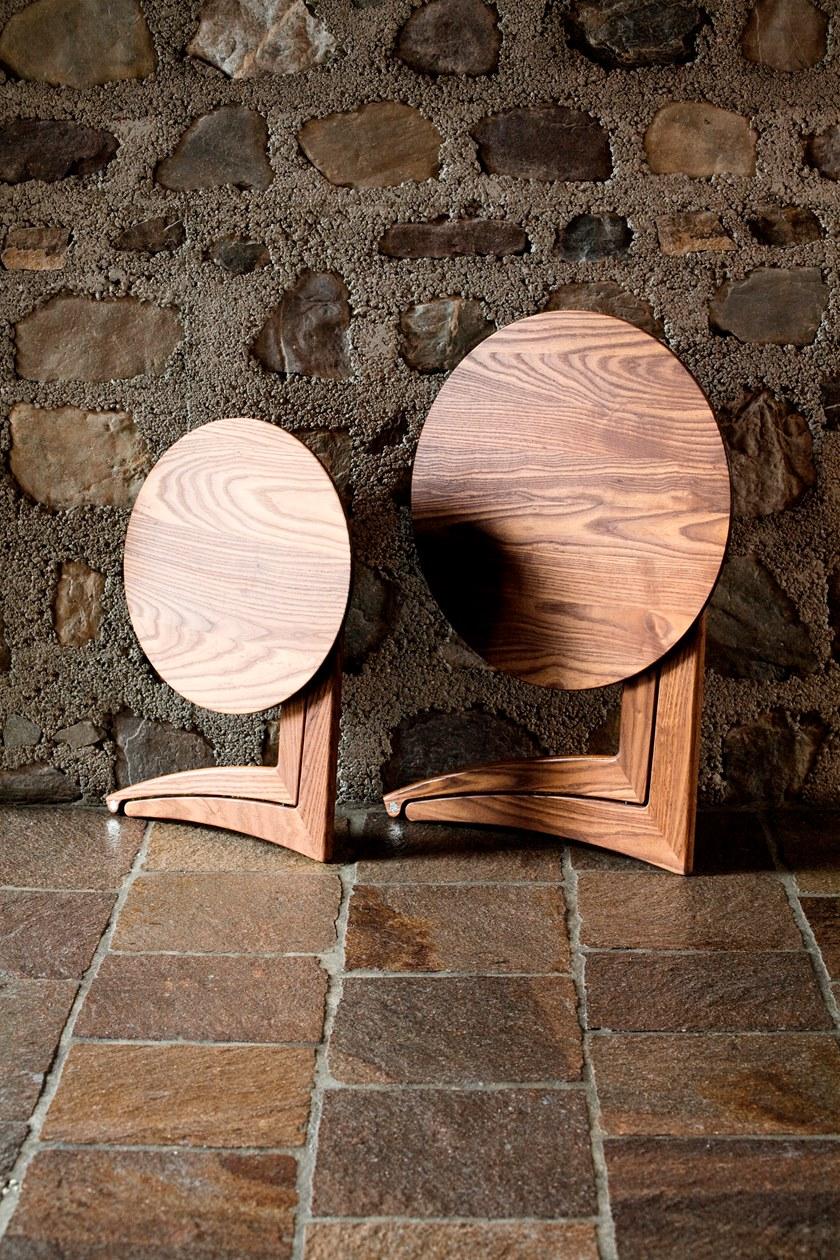 KARN Складной сервисный столик из массива дерева Karn design Ktpt51 / rovere - Вид №5