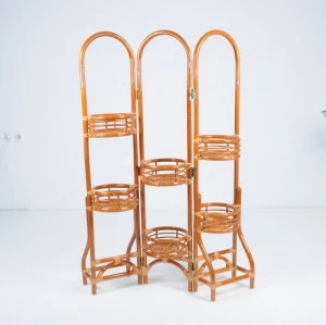 Цветочница с 6 подставками 140х90 см коньяк Calamus Rotan VINOTTI  00-3885388 Коричневый