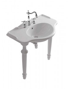 1108 LAVAB90G+PIED75G — Lavabo Gaia  Richmond