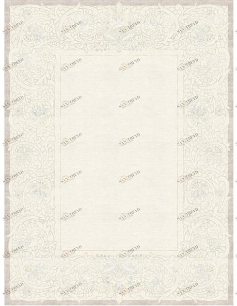 Tapis Rouge Прямоугольный коврик ручной работы Dentelle Tr1361