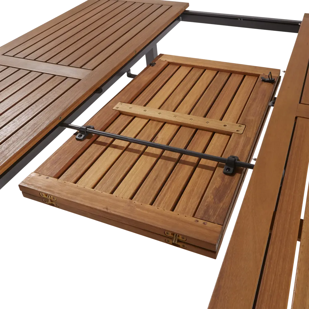 Стол NATERIAL Oris раздвижной для сада с эвкалиптовой столешницей 83984498 STLM-0045797 - Вид №16