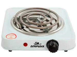 5359332 Плита компактная электрическая Добрыня DO-2205W белый