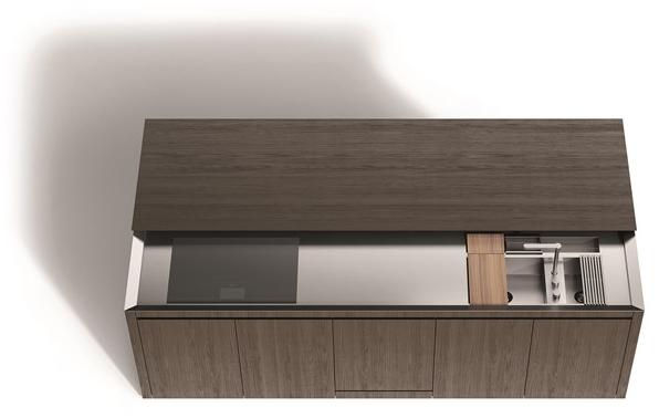 Boffi Деревянная кухня с островом sun-id-1490046 - Вид №8