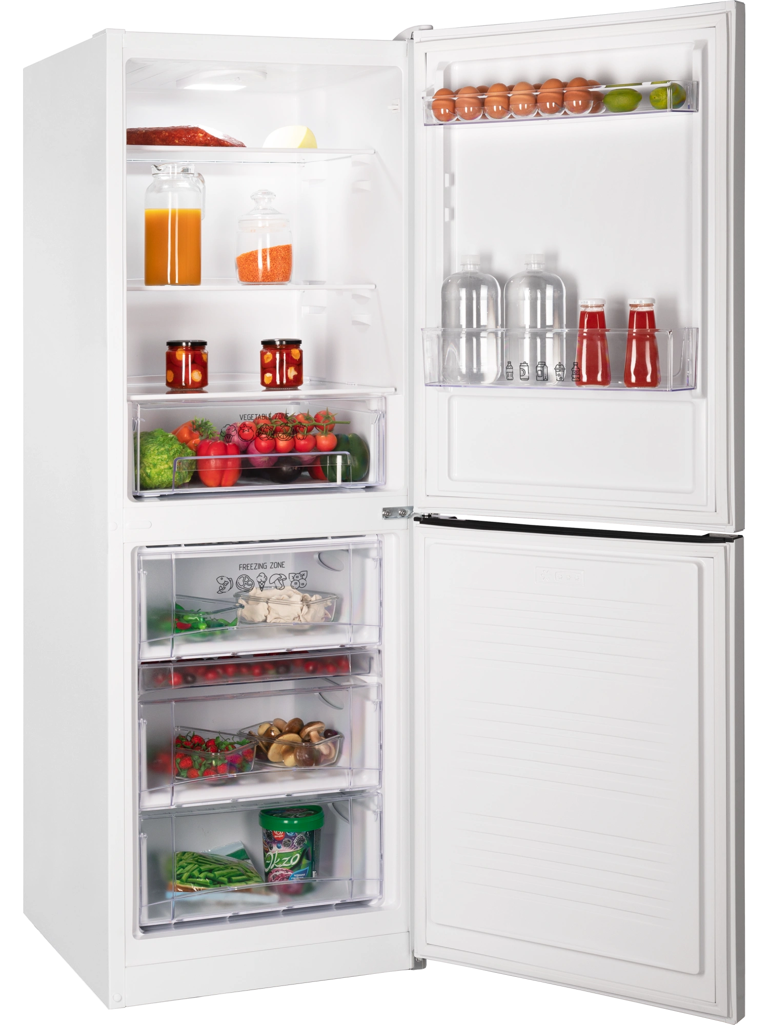 9291854 Холодильник с морозильником   NORD NRB 151 W белый STDN-0061542 - Вид №1