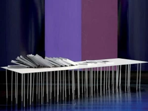 ERBA ITALIA Низкий прямоугольный журнальный столик