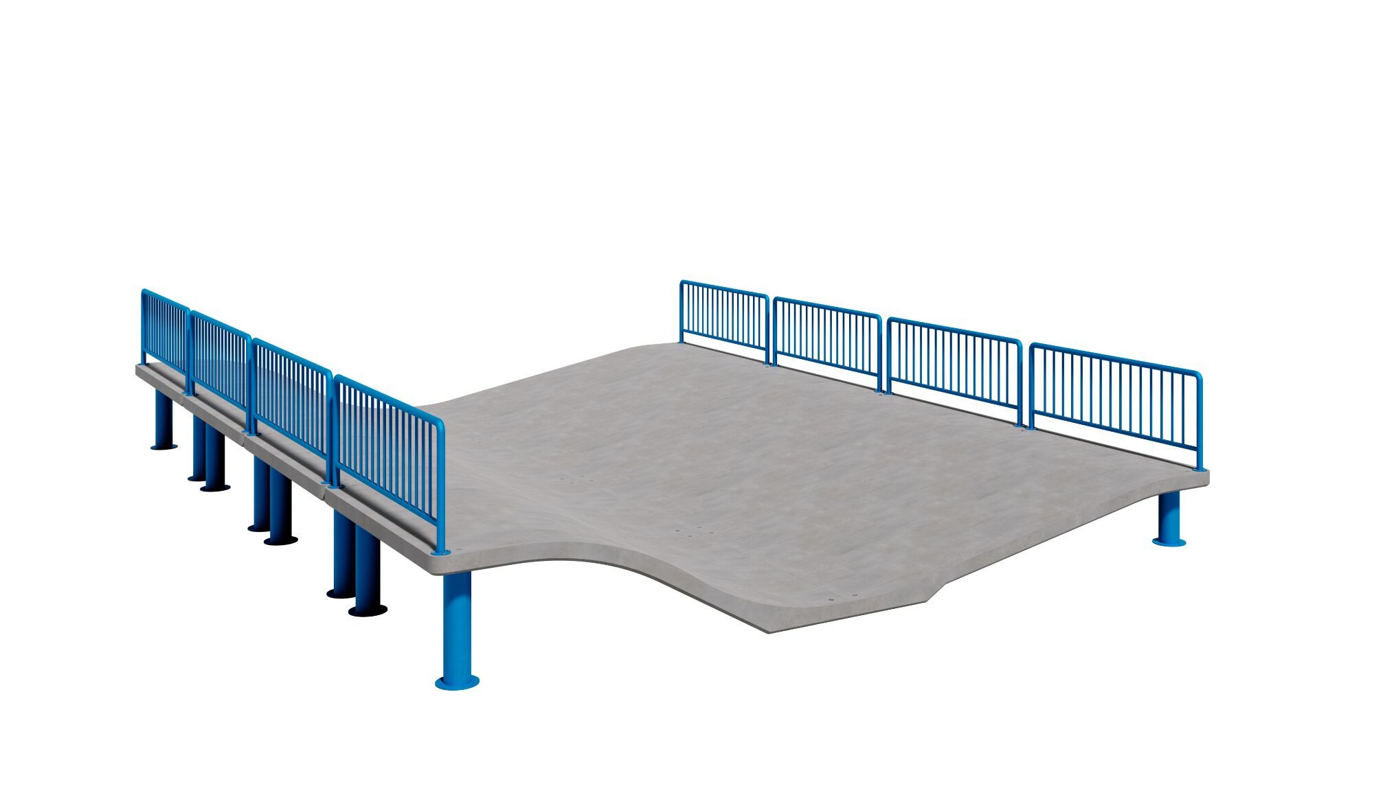 Бетонная спортивная рампа amop Suba Ramps ARCH-00035844 - Вид №11