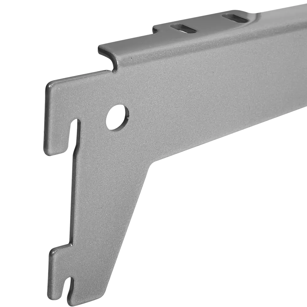 Кронштейны Spaceo для полок 40 см, серебристые, 2 шт - нагрузка 25 кг 89352332 STLM-1080564 - Вид №2