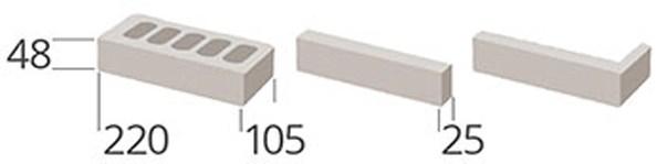 B&B Rivestimenti Naturali Внутренняя и внешняя напольная / настенная плитка Mattoni smaltati Croma25 - Вид №3