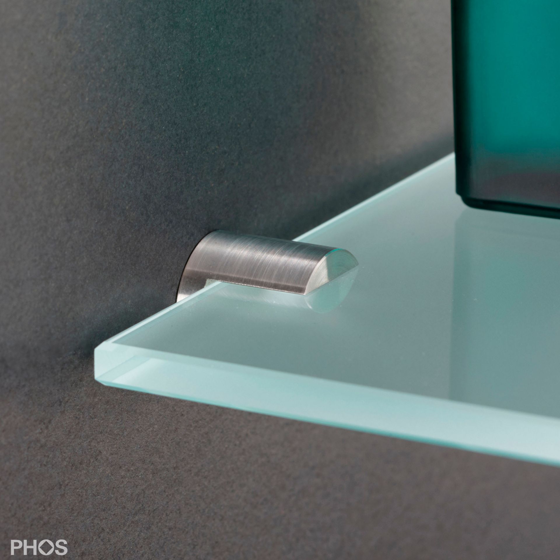 GTE20-19 Полкодержатели стеклянные для полок толщиной от 6 до 10 мм. PHOS 