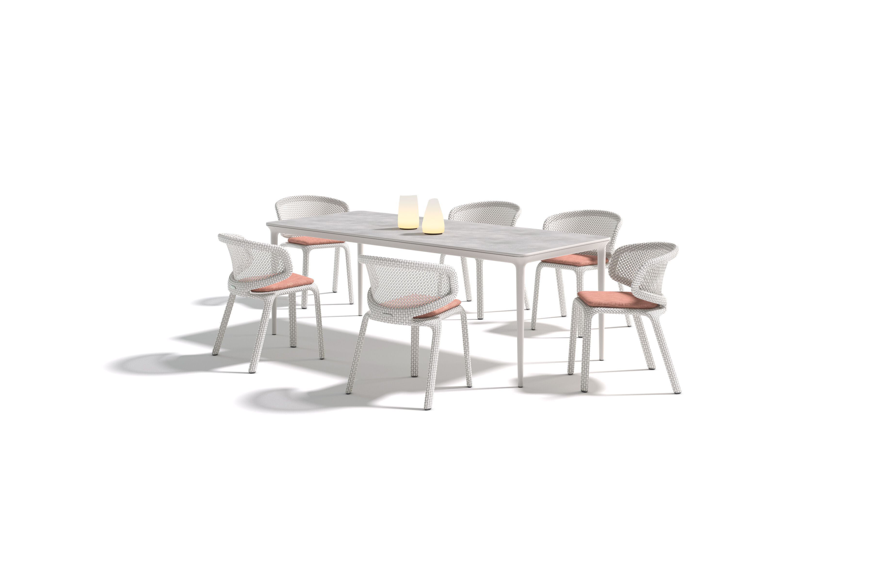 Прямоугольный садовый стол с верхней частью HPL DEDON BELLMONDE ARCH-00152107 - Вид №6