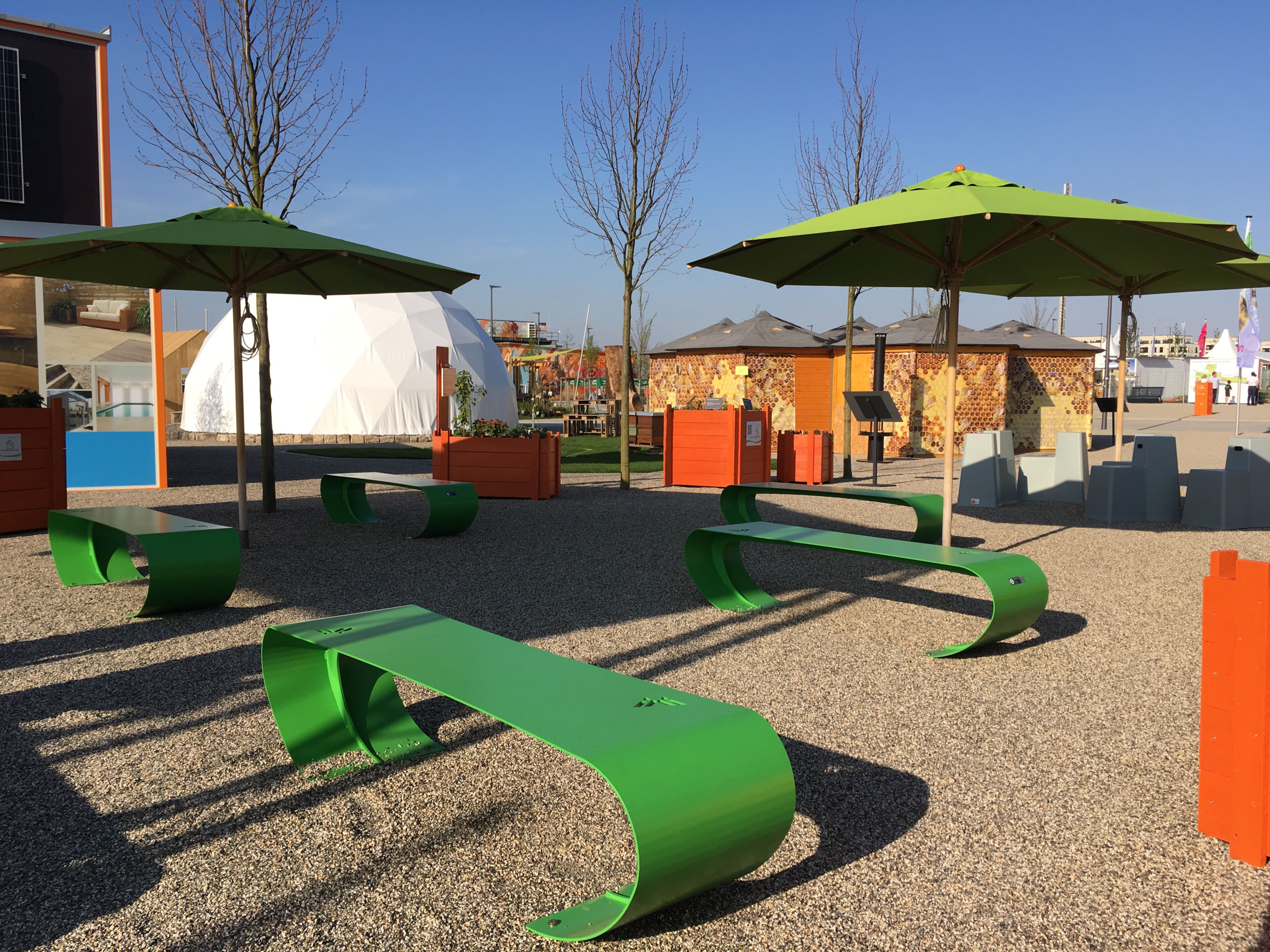 Стальная скамья без спинки CITYSì Alfa ARCH-00006637 - Вид №20