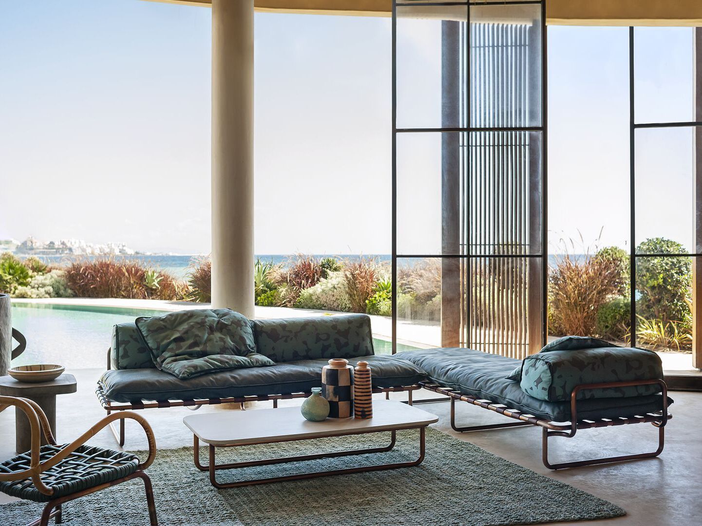 Травленая медная мягкая Садовая кровать Baxter Аризона ARCH-00126677 - Вид №3