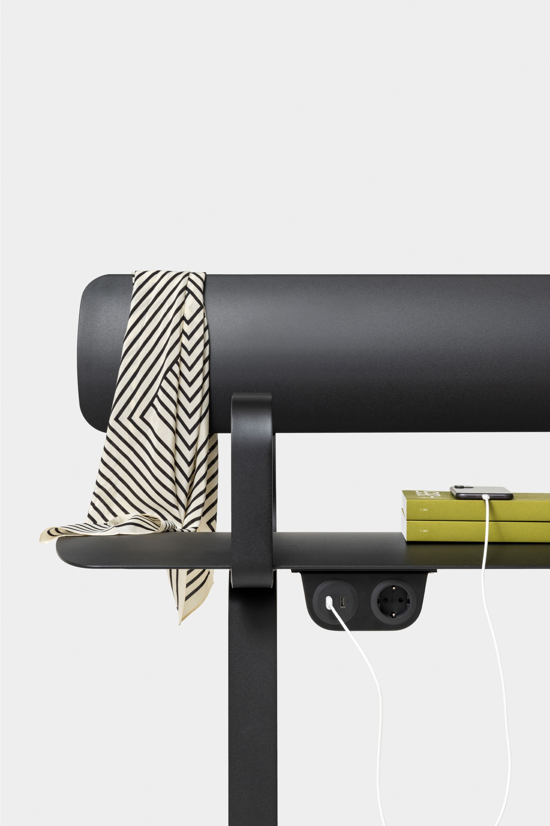 Стальная скамья с порошковым покрытием со спинкой FUNCTIONALS BEN ARCH-00041367 - Вид №63