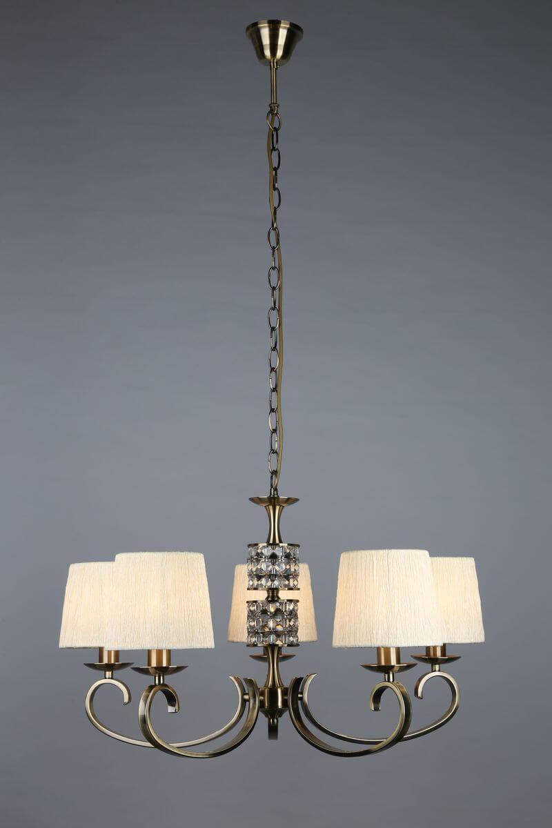 Подвесная люстра Omnilux OML-61403-05 OMNILUX ДИЗАЙНЕРСКИЕ 185551 Белый  - Вид №2