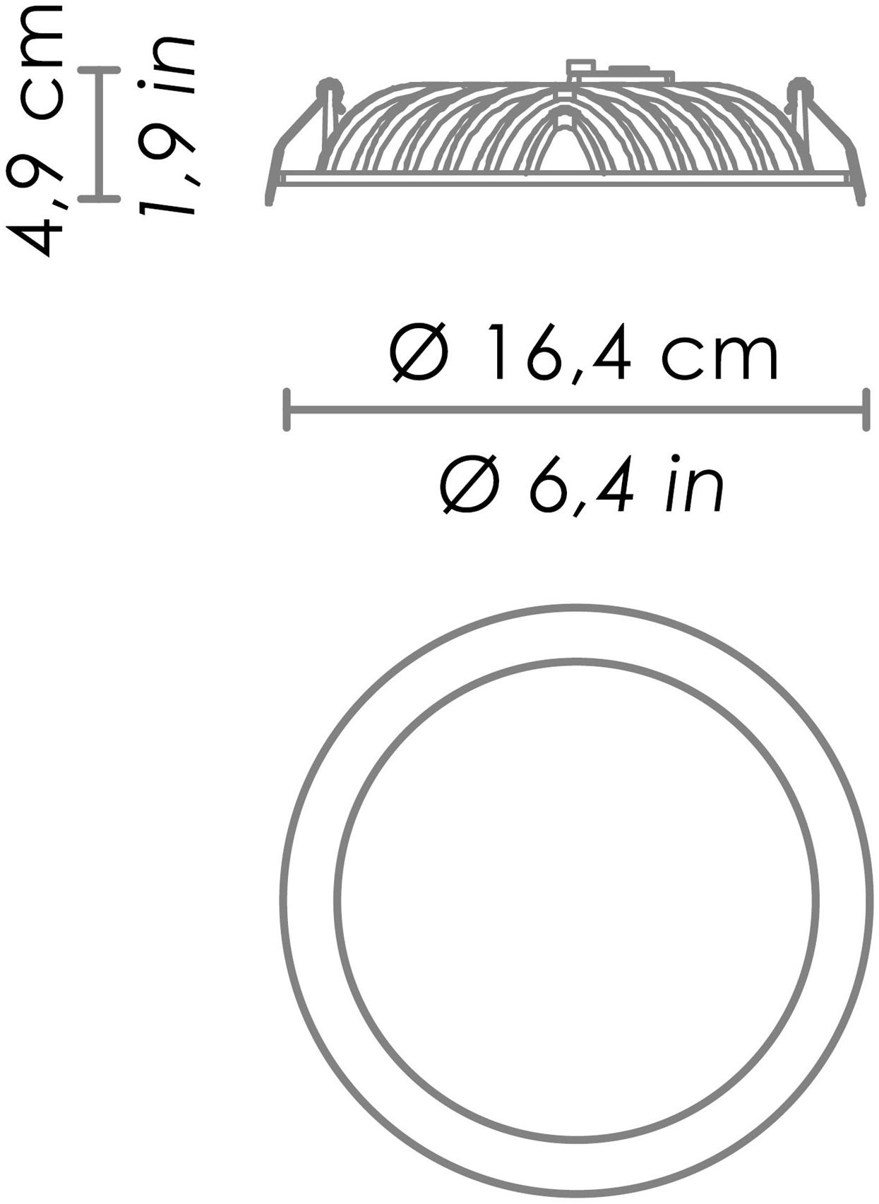 AiLati Встраиваемый потолочный светильник из алюминия Conca sun-id-1452088 - Вид №3