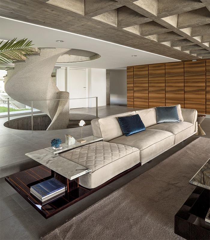 Диван RITUAL LONGHI W 529 COMPOSIZIONE 2  - Вид №2