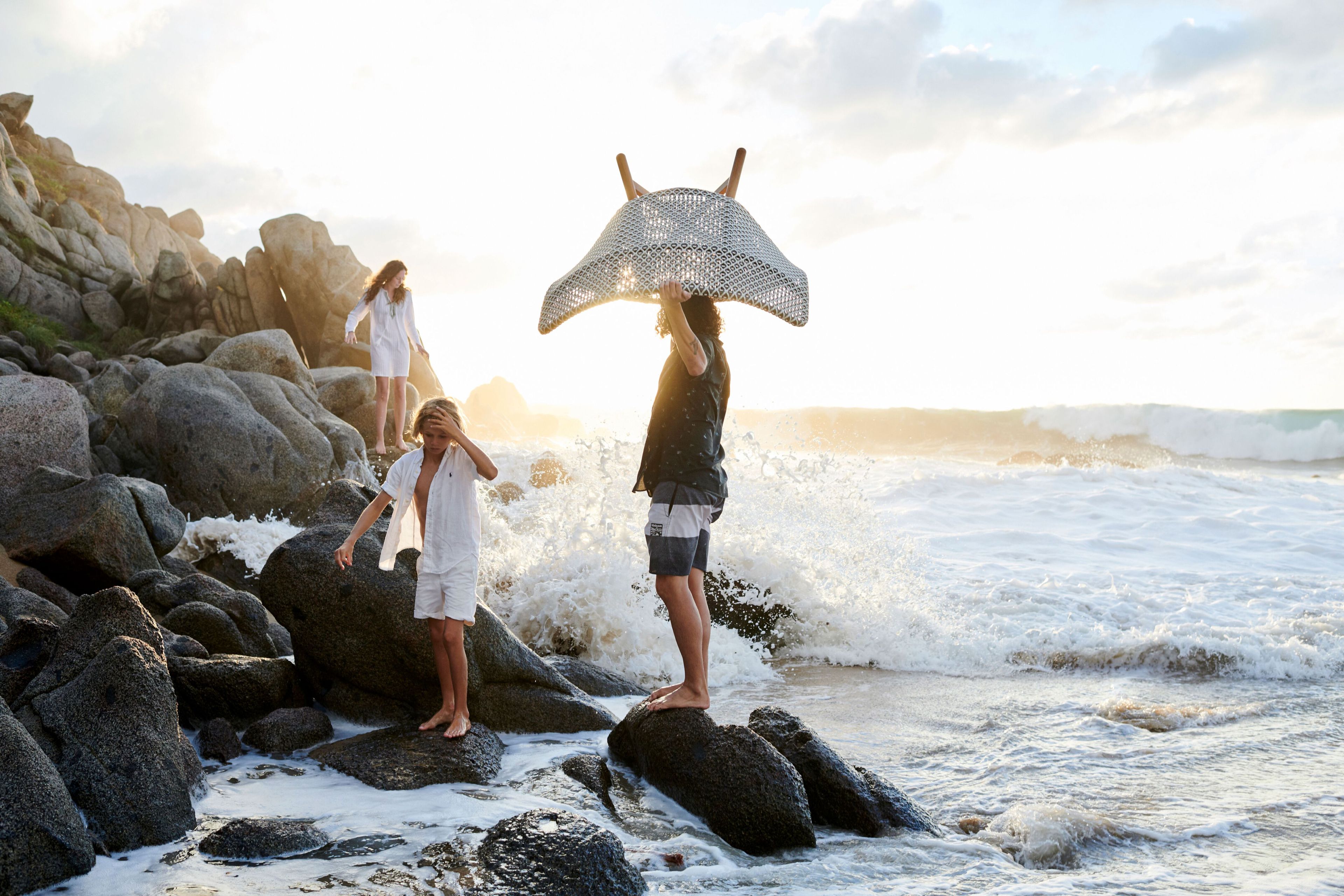 Тканевое садовое кресло DEDON MBRACE ARCH-00117330 - Вид №13