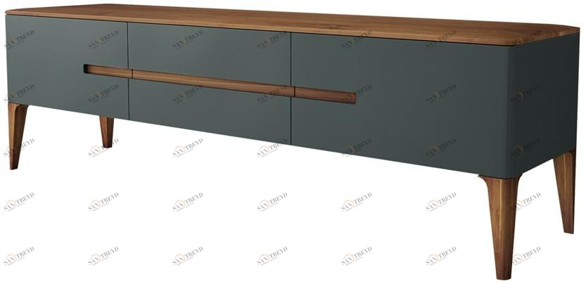 Oliver B. Лаковая тумба под телевизор мдф с распашными дверцами Oliver b. casa sun-id-1503172