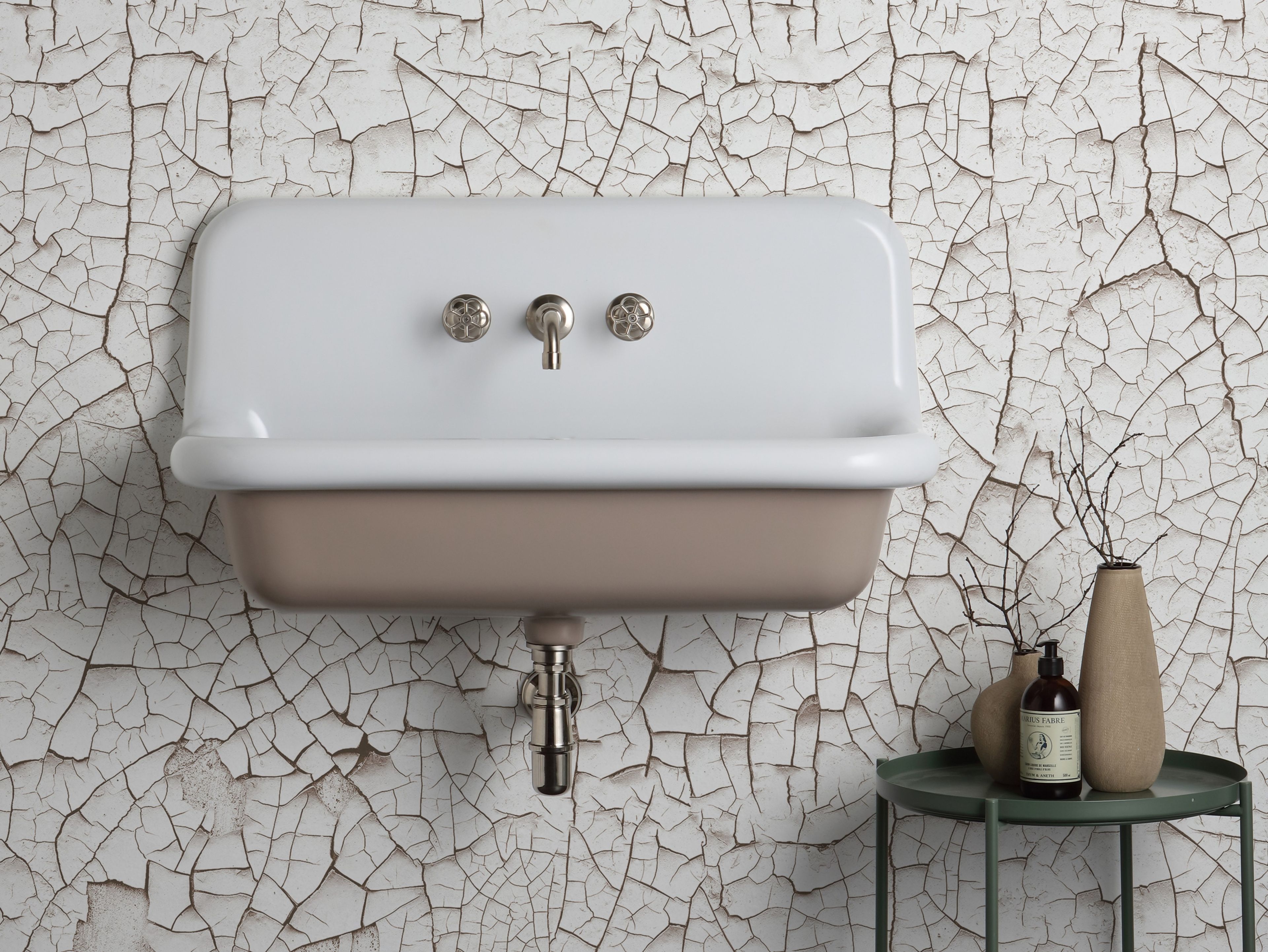 Керамическая прямоугольная подвесная раковина BLEU PROVENCE TrueColors ARCH-00092384