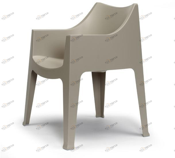 SCAB DESIGN Стул из полипропилена штабелируемый с подлокотниками Coccolona sun-id-1437802