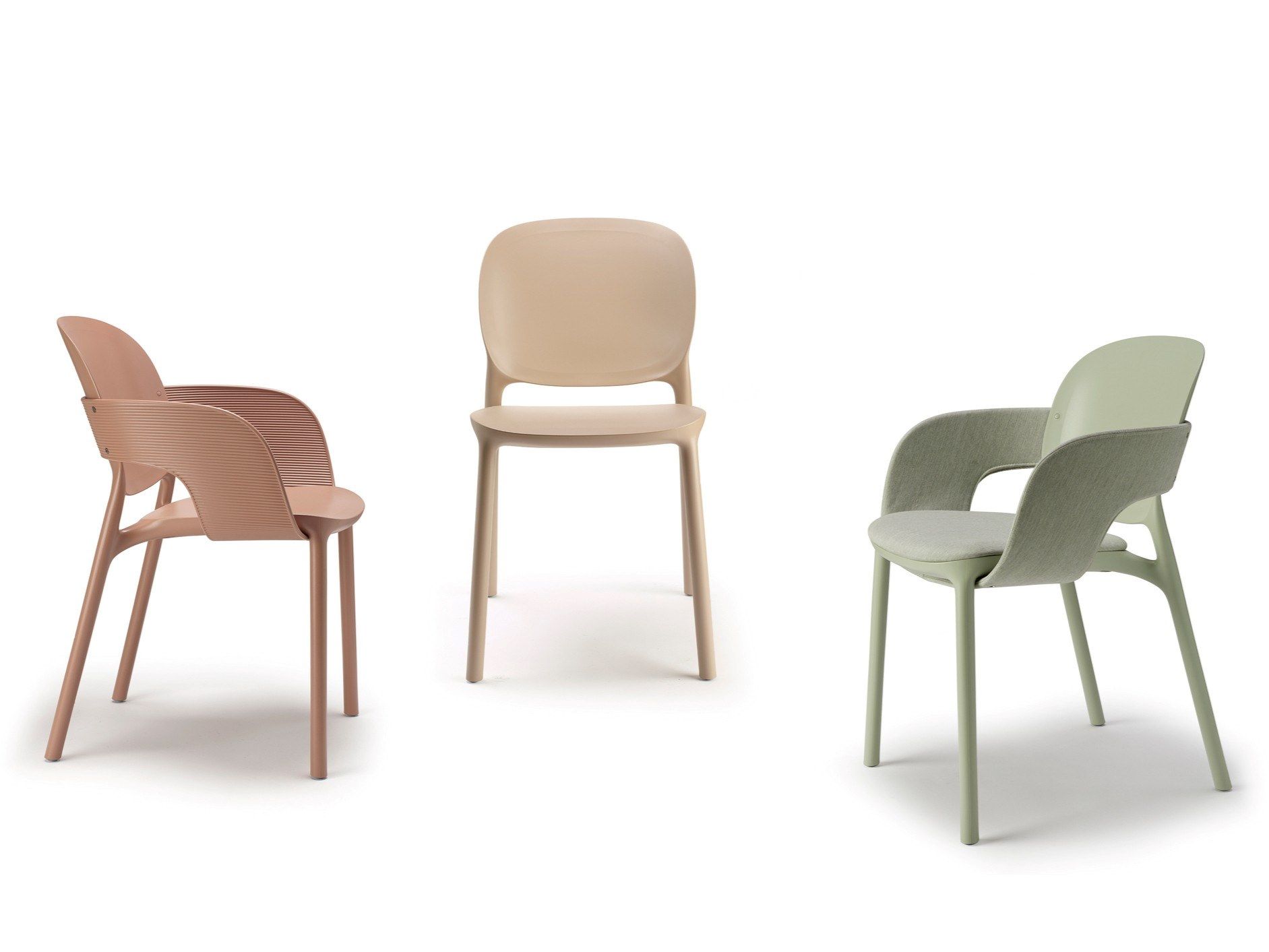 Штабелируемый стул из полипропилена с подлокотниками S-CAB Hug ARCH-00123476 - Вид №10