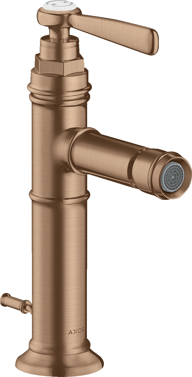 16526310 Смеситель для биде, однорычажный, с рычажной ручкой и сливным гарнитуром AXOR MONTREUX