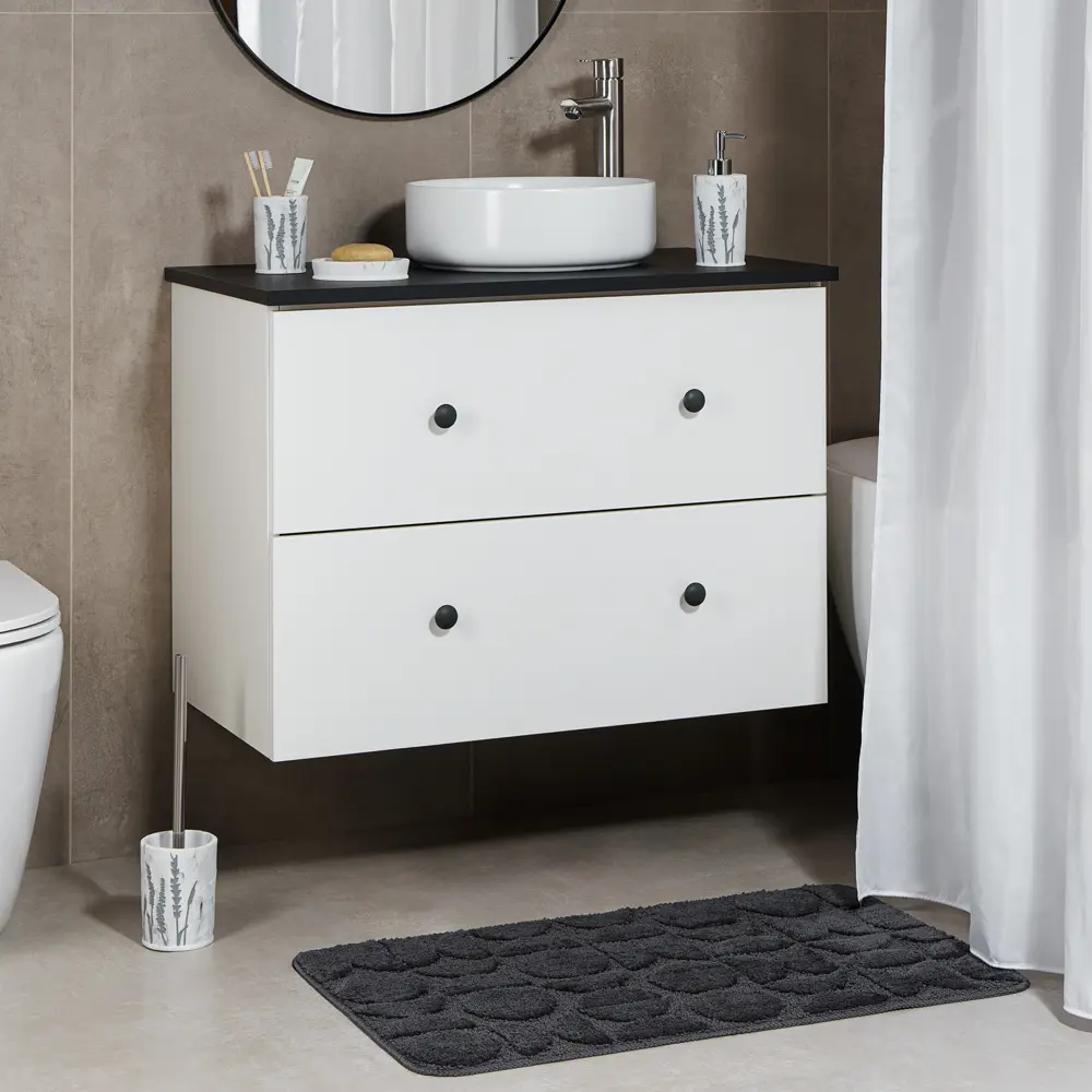 Стакан для зубных щеток Verran Violet - элегантный органайзер для ванной 89384101 STLM-1579351 - Вид №6