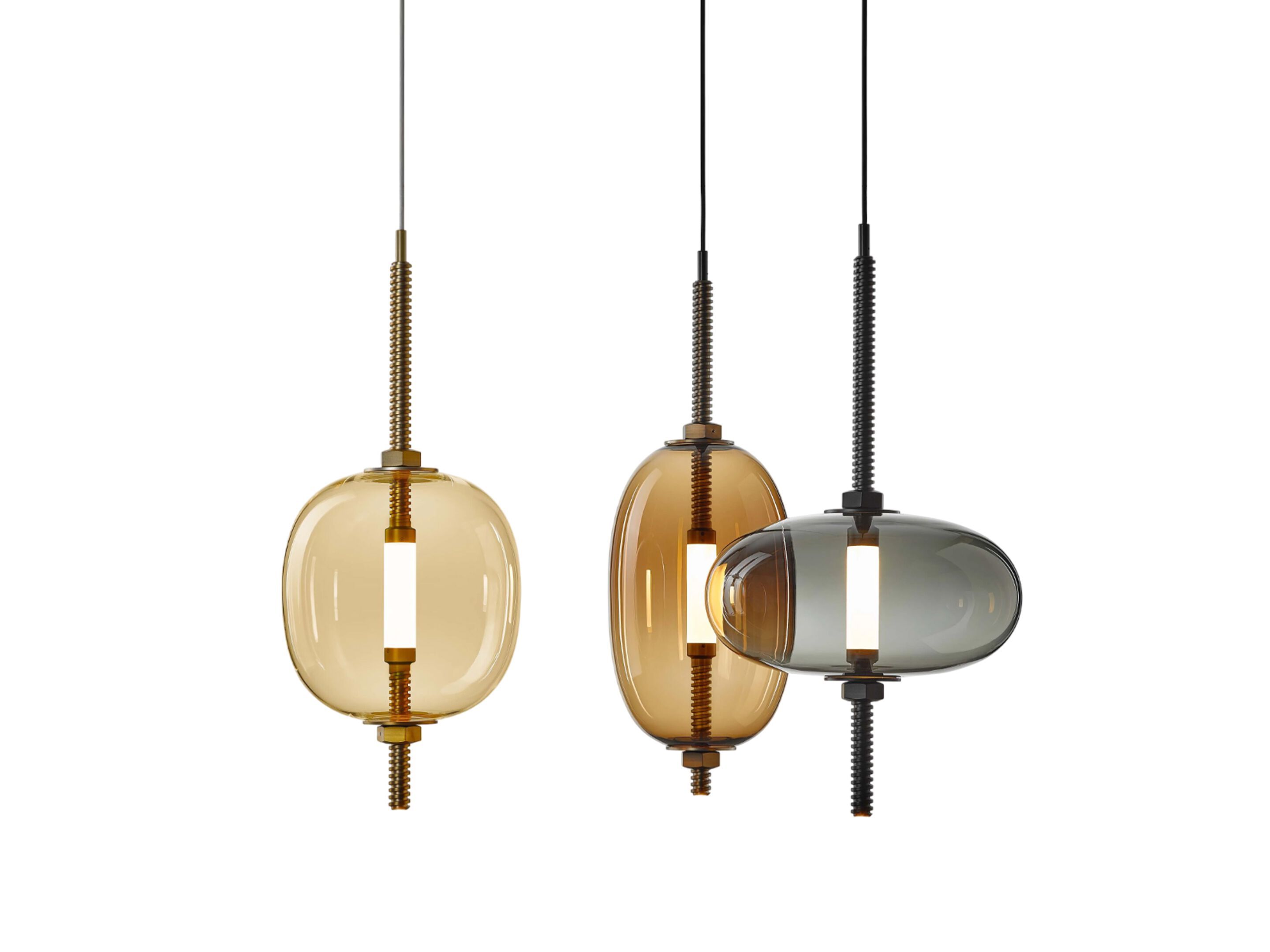 Подвесной светильник из дутого стекла BROKIS под давлением ARCH-00137797 - Вид №18