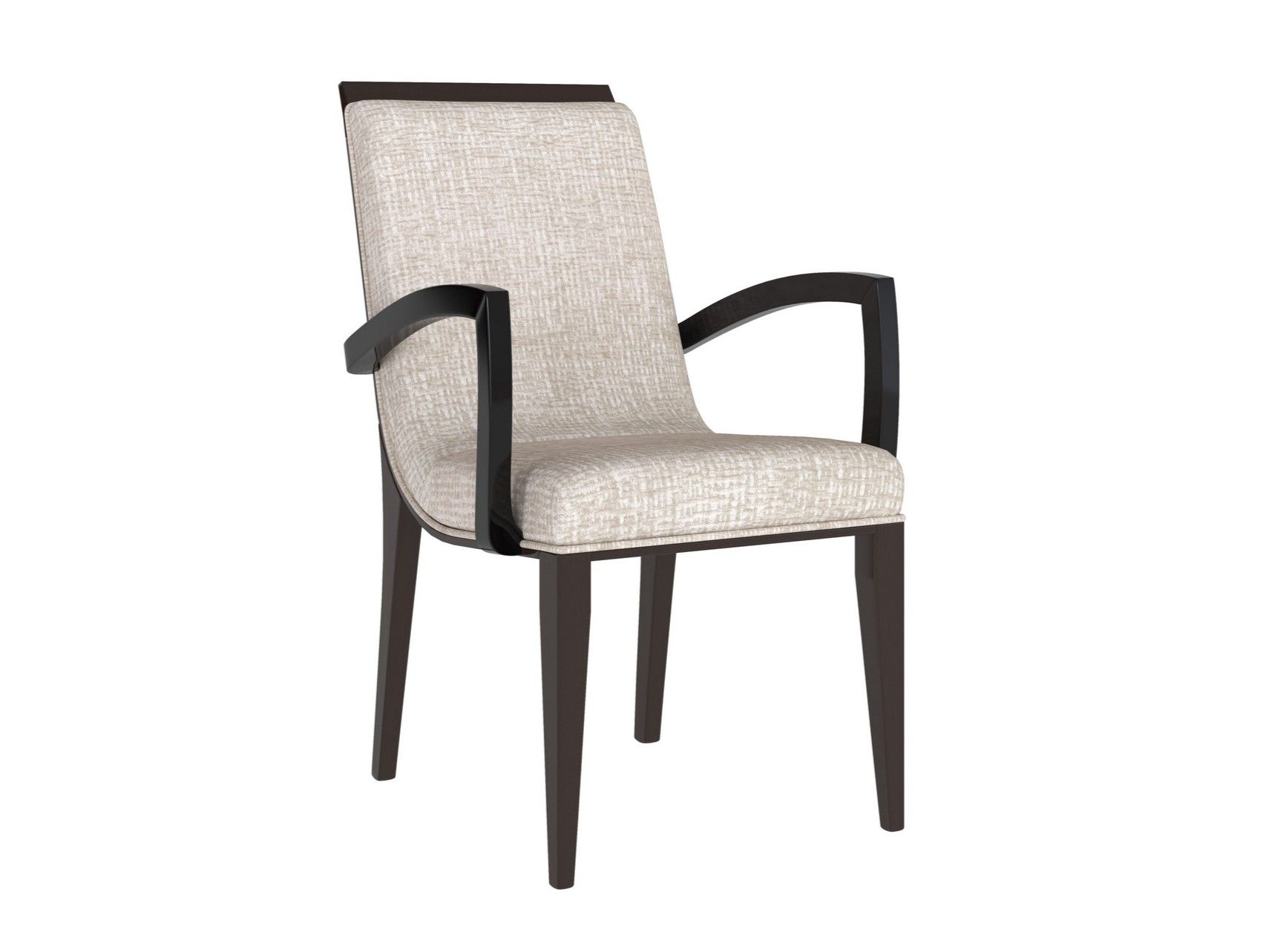 Тканевый стул с подлокотниками с мягким сиденьем GUERRA VANNI Iconic ARCH-00069171