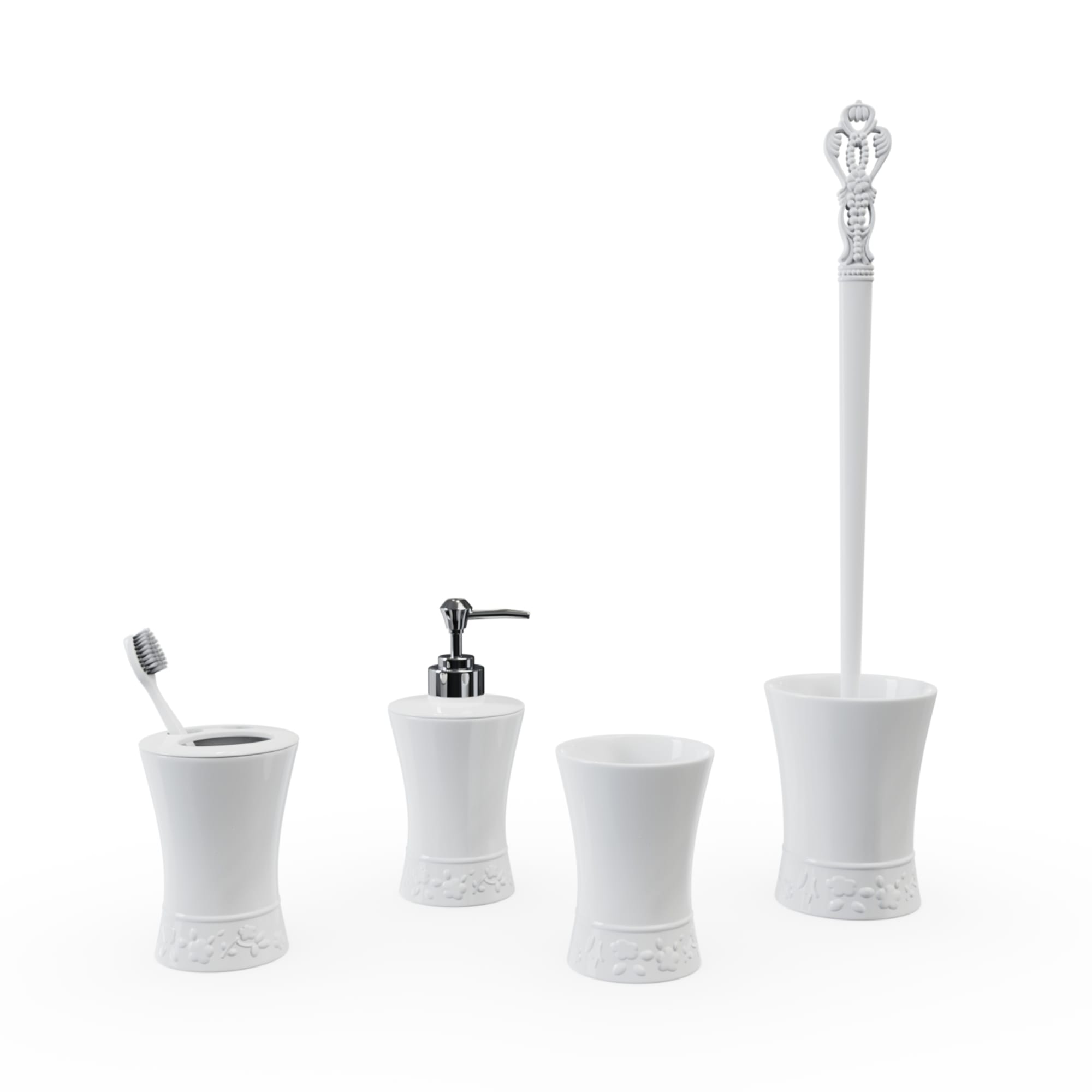 84730553 Дозатор для жидкого мыла Venice цвет белый нет Santreyd  - Вид №2