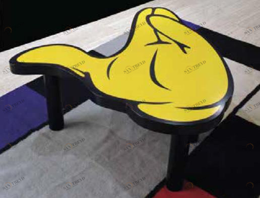 Mirabili Журнальный столик из дерева Mirabili arte d'abitare sun-id-1451708