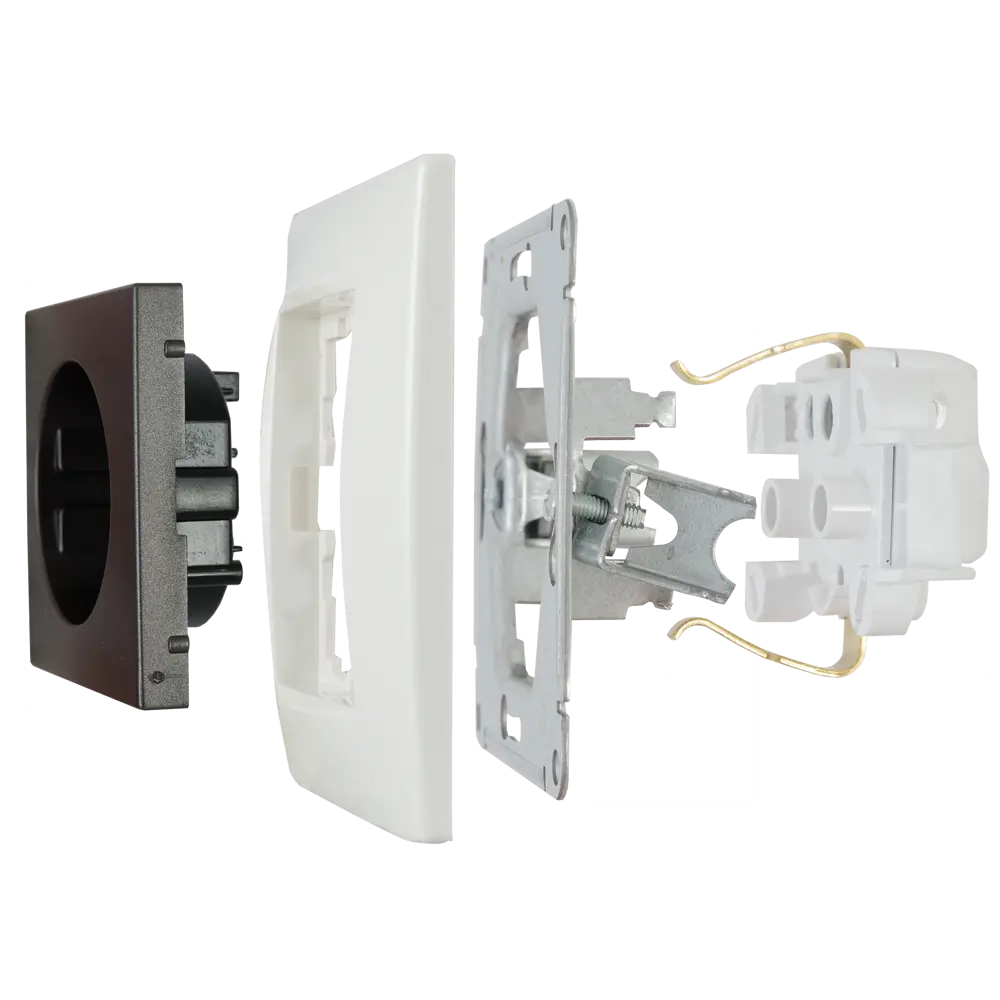 SYSTEME ELECTRIC W59 - Розетка скрытого монтажа в графитовом исполнении 82797861 STLM-0036014 - Вид №4