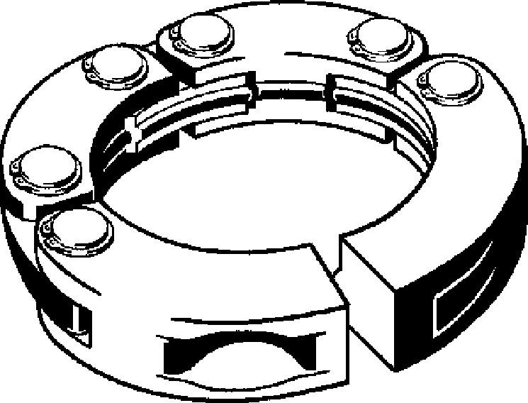 359 256 Модель 2297.2XL Трубопроводные системы  Системные пресс-инструменты  Системные пресс-кольца, системные пресс-цепи  Металлические пресс-системы Santreyd  - Вид №1