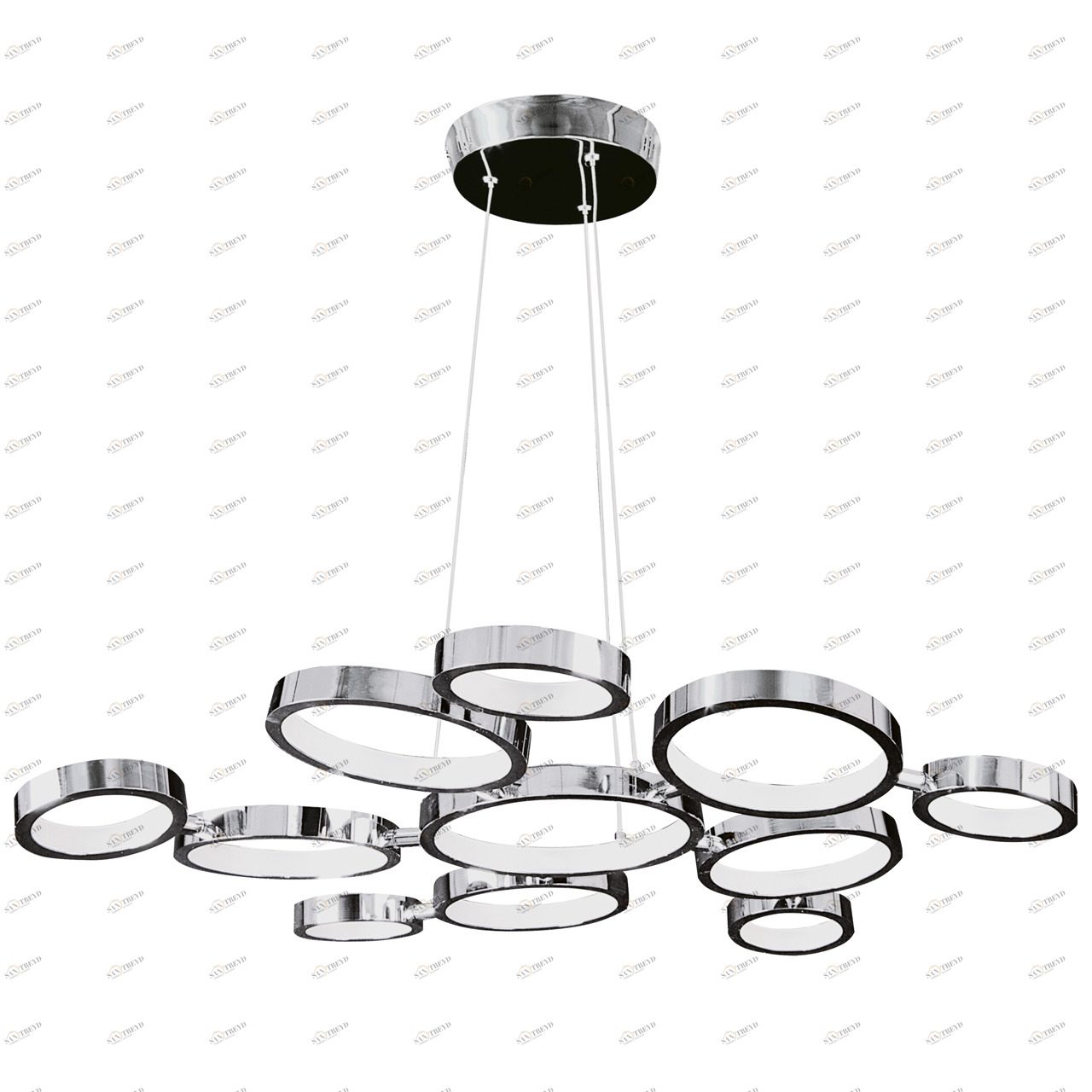 Подвесная люстра Lightstar Unitario 763010 хром белая LIGHTSTAR ДИЗАЙНЕРСКИЕ, KOSMOS 056290 Хром;белый 