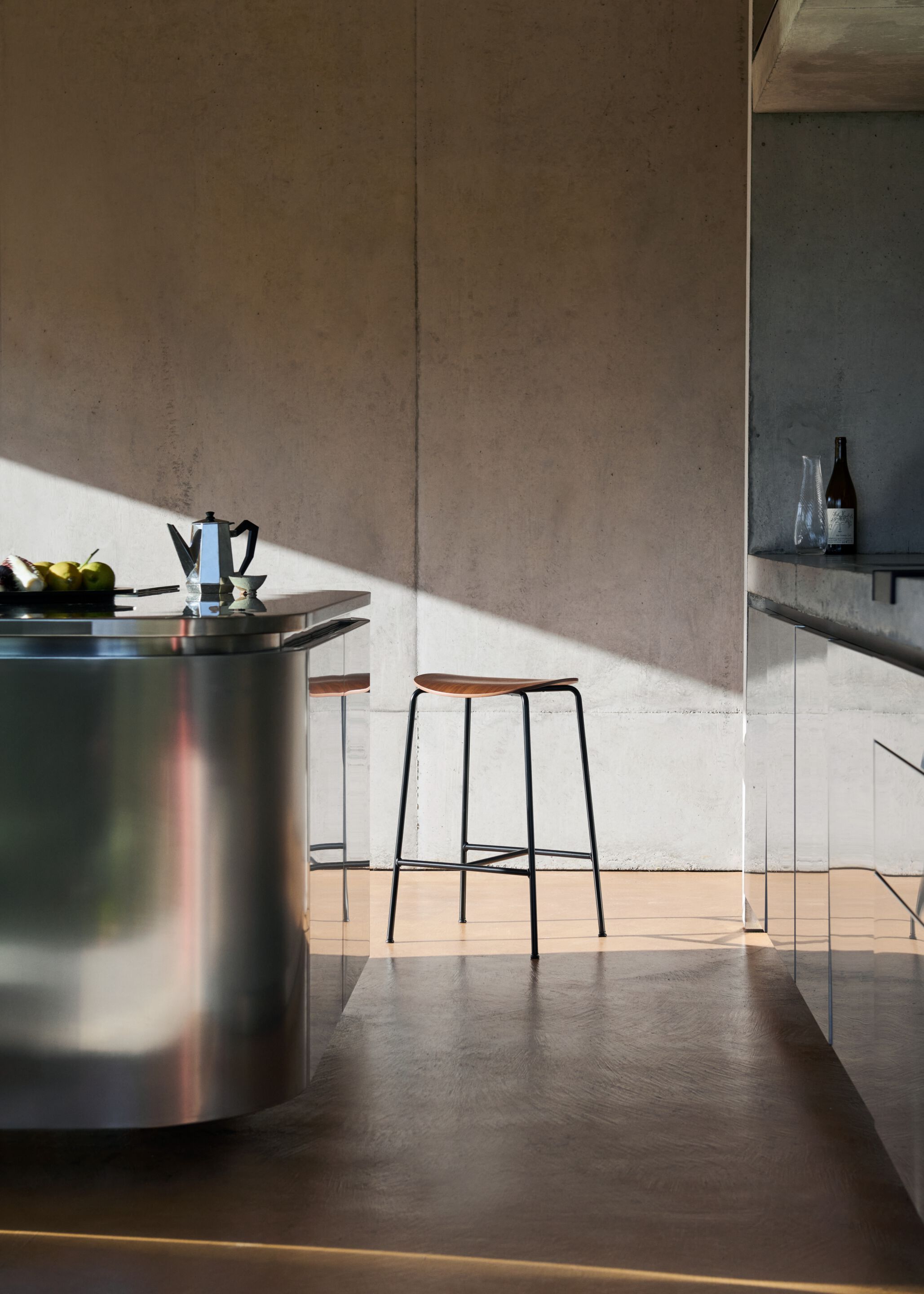 Высокий стул из МДФ &Tradition павильон ARCH-00030344 - Вид №16