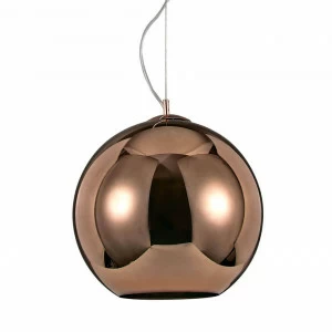 Подвесной светильник круглый медный Nemo Rame Nemo SP1 D40 Rame IDEAL LUX ДИЗАЙНЕРСКИЕ, NEMO RAME 00-3889705 Медь
