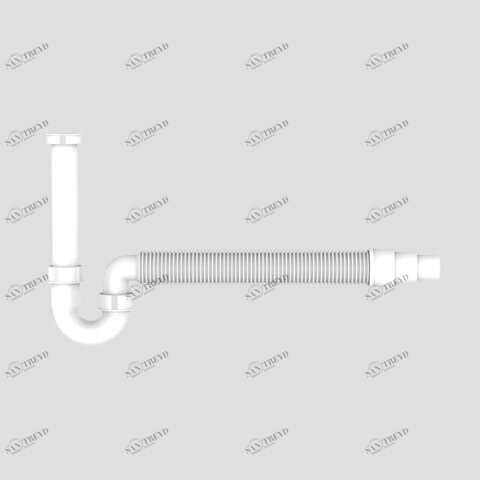 SANIT 420920 SANIT Pipe ловушка G1 1 / 2х40 / 50 с гибким шлангом 