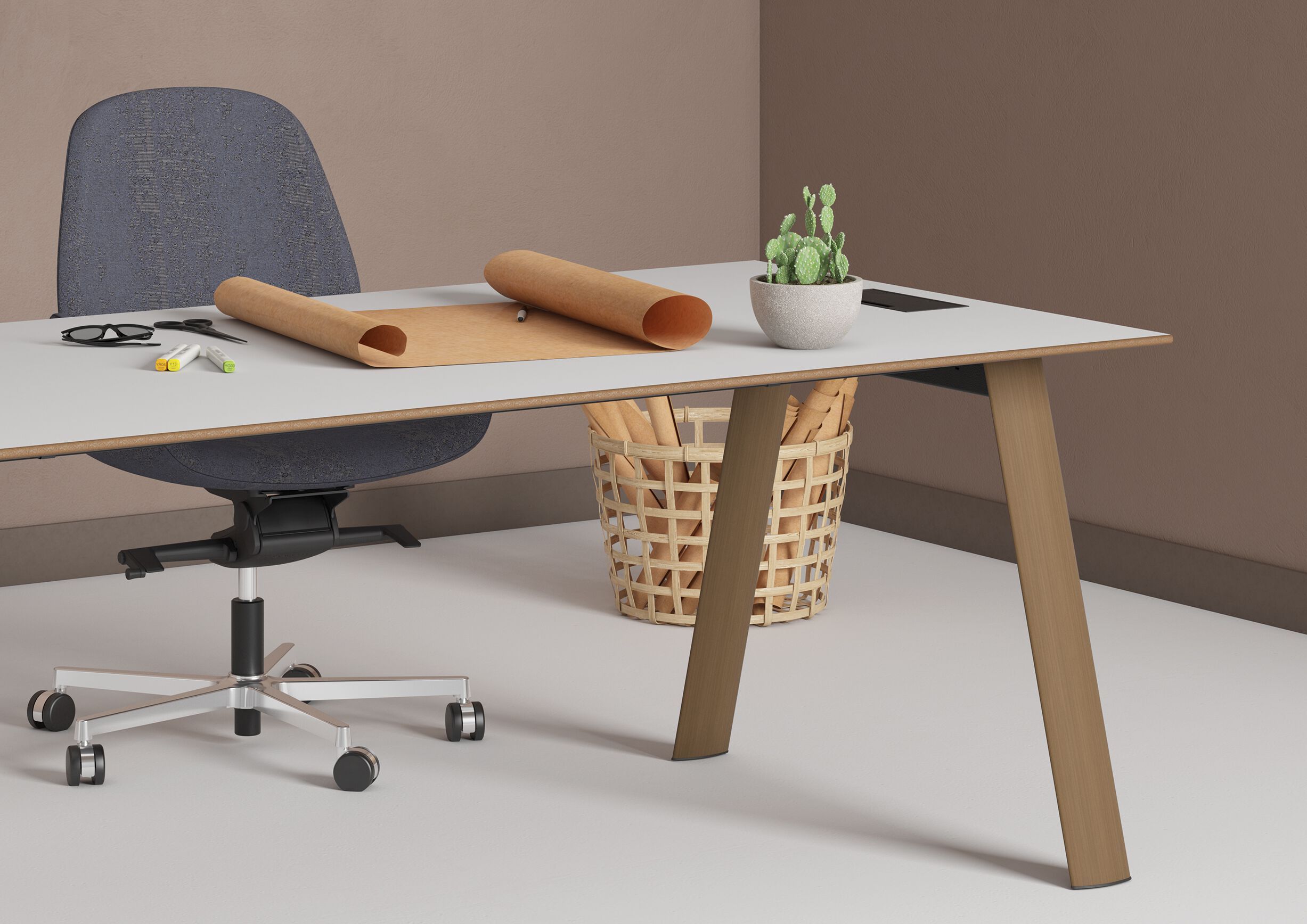 Деревянный прямоугольный стол Ersa Yoka ARCH-00100940 - Вид №4