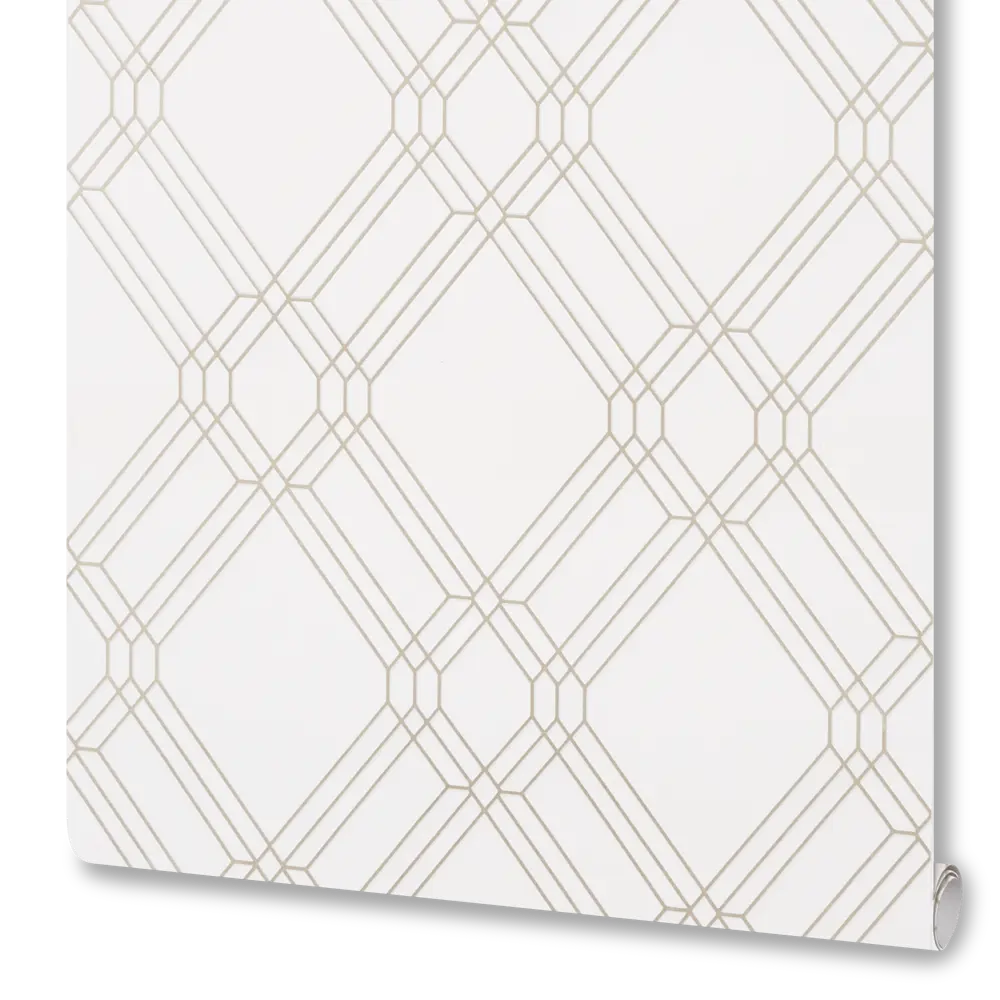 Обои флизелиновые Grandecolife Lattice бежевые 0.53 м 150601 STLM-2066512