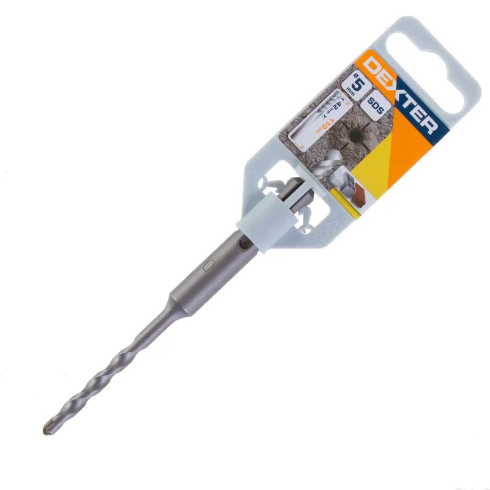 Бур по бетону SDS-plus 5х42х110 мм Dexter FD-A0103 STLM-2175735 - Вид №4