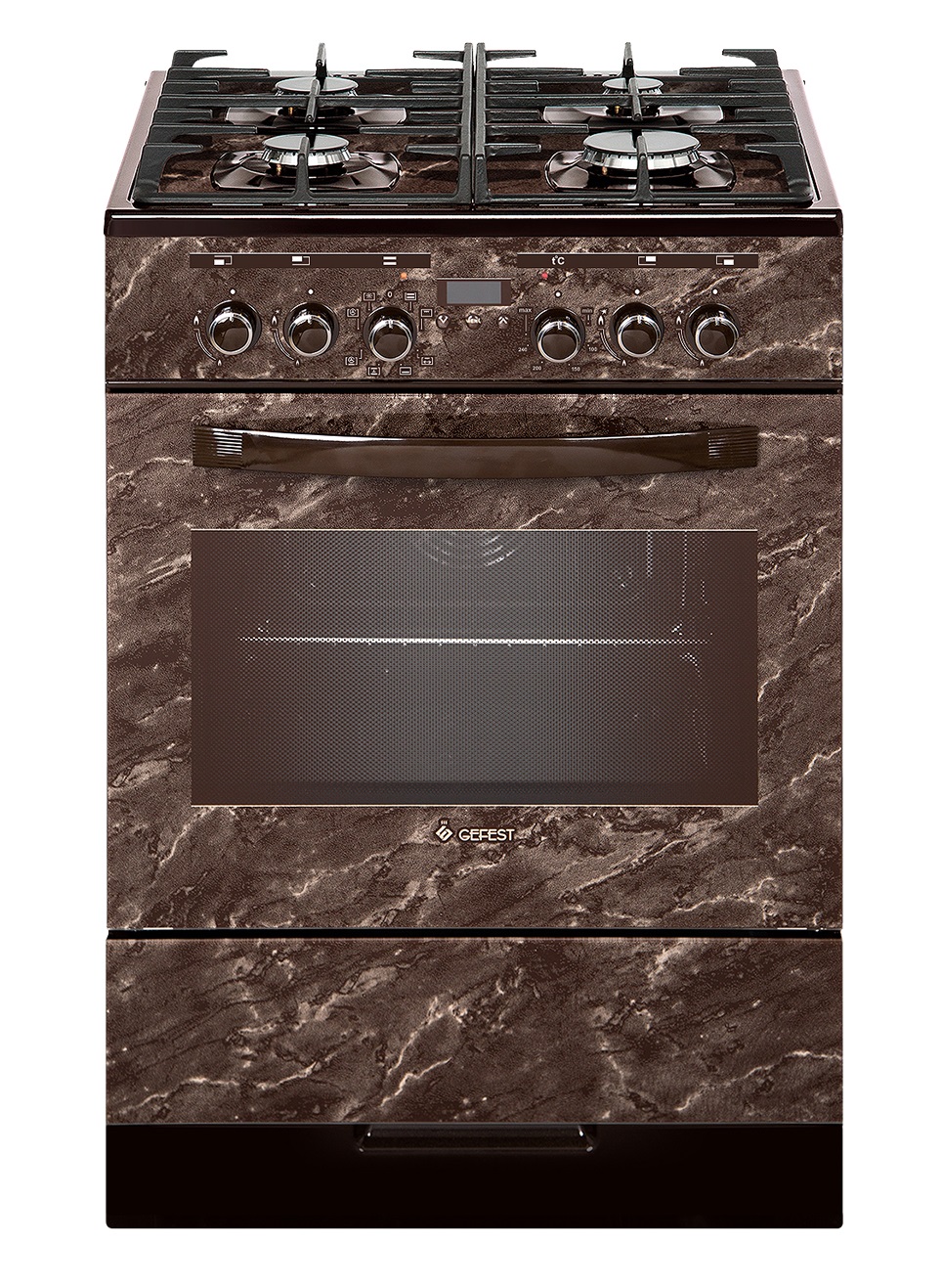 5360318 Комбинированная плита Gefest 6502-04 0054 коричневый STDN-0057374