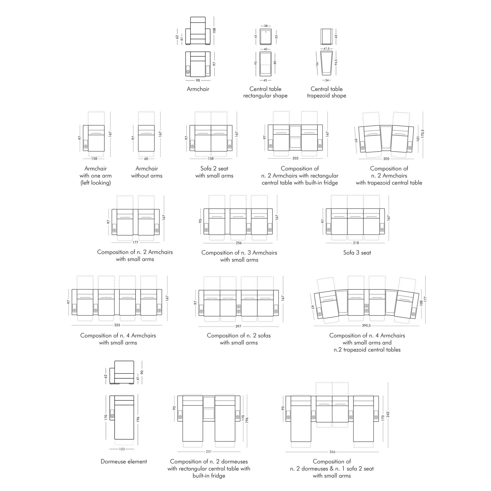 Кресло с подлокотниками для домашнего кинотеатра Formitalia Дастин ARCH-00122406 - Вид №6