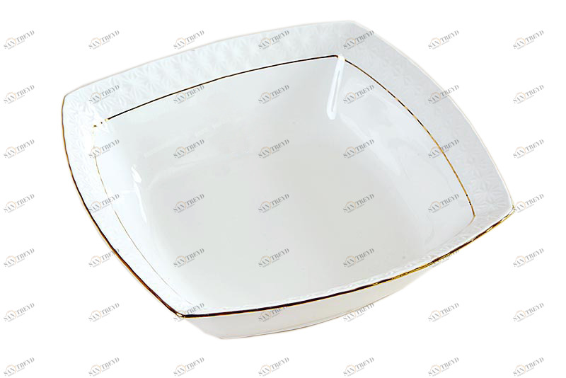 Пиала квардратная The snow Queen 15 см КОРАЛЛ THE SNOW QUEEN 029634 Белый 