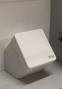 33970 Электрический Разъем + Увеличительное Кольцо Для Коробки / Шкафа Белый Noro  Белый