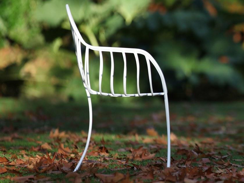 Royal Botania Садовый стул из нержавеющей стали с подлокотниками Folia Btn55... - Вид №3